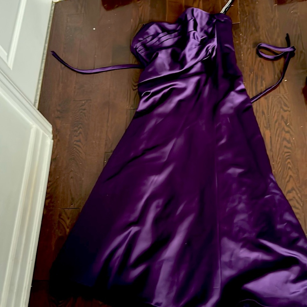 Alfred Angelo purple formal dress